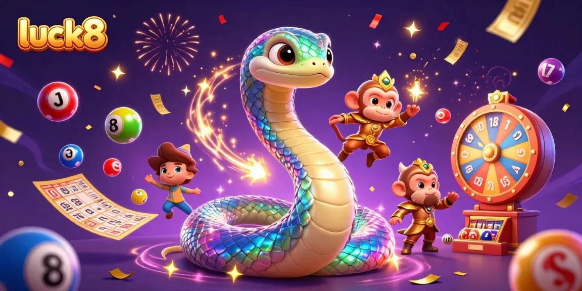 Experience the magic of luck8's vibrant world with dynamic lottery elements and immersive casino atmosphere.