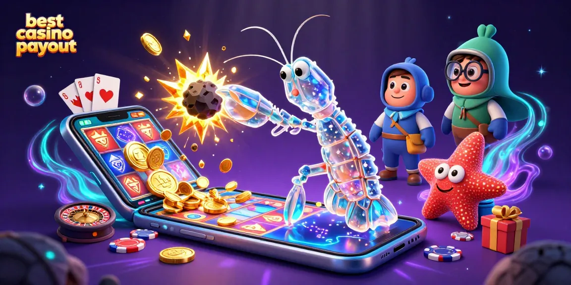 Experience the best casino payout with dynamic gaming action and vibrant characters in a captivating scene.